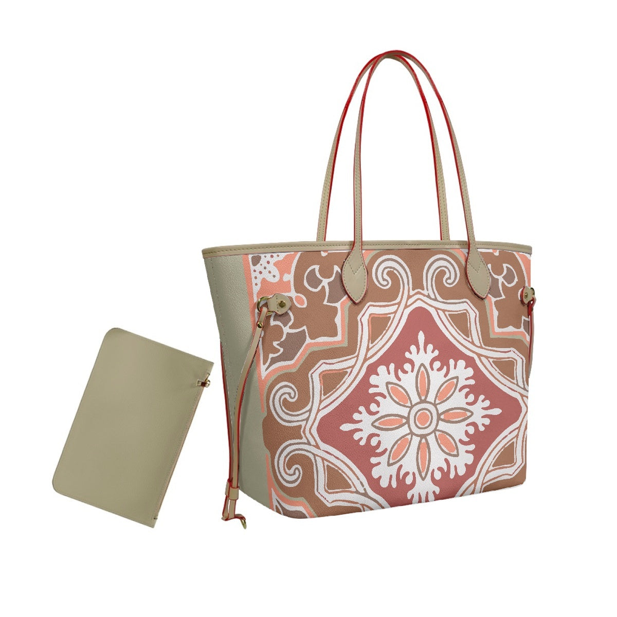 711. PU Shoulder Bag- With a small bag Audacity
