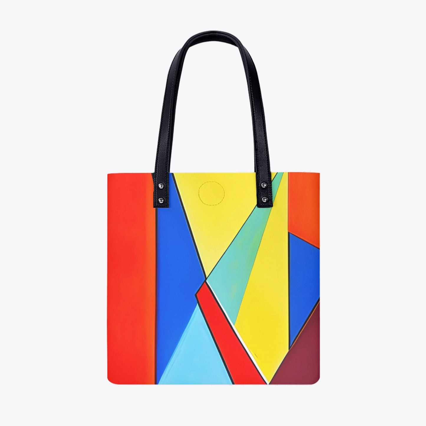 Large Regular PU Leather Tote Bag : CHALLENGE
