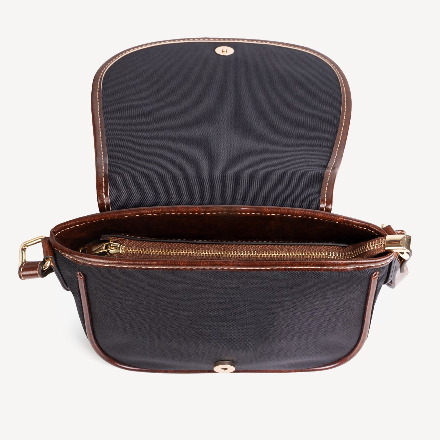 346. Flap Saddle Bag