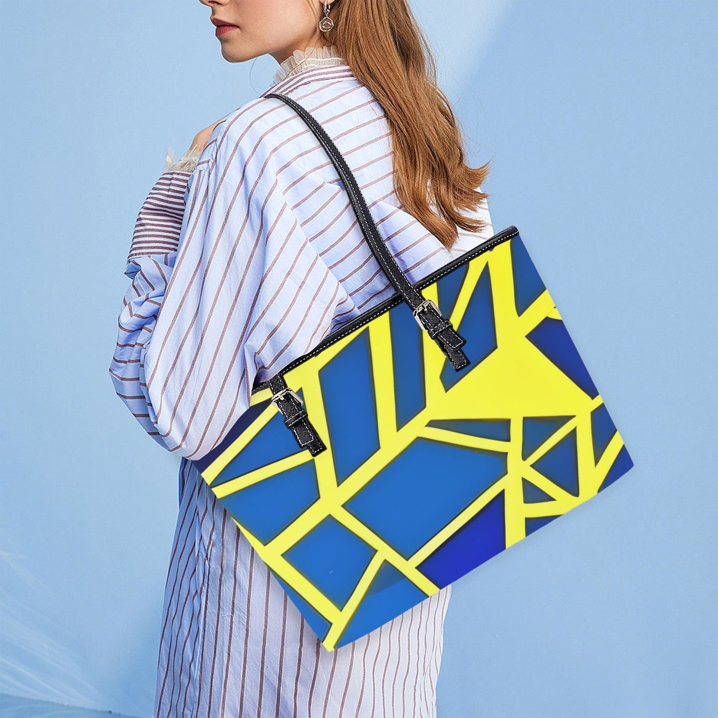 Medium Leather Tote Bag for Women : WEAL