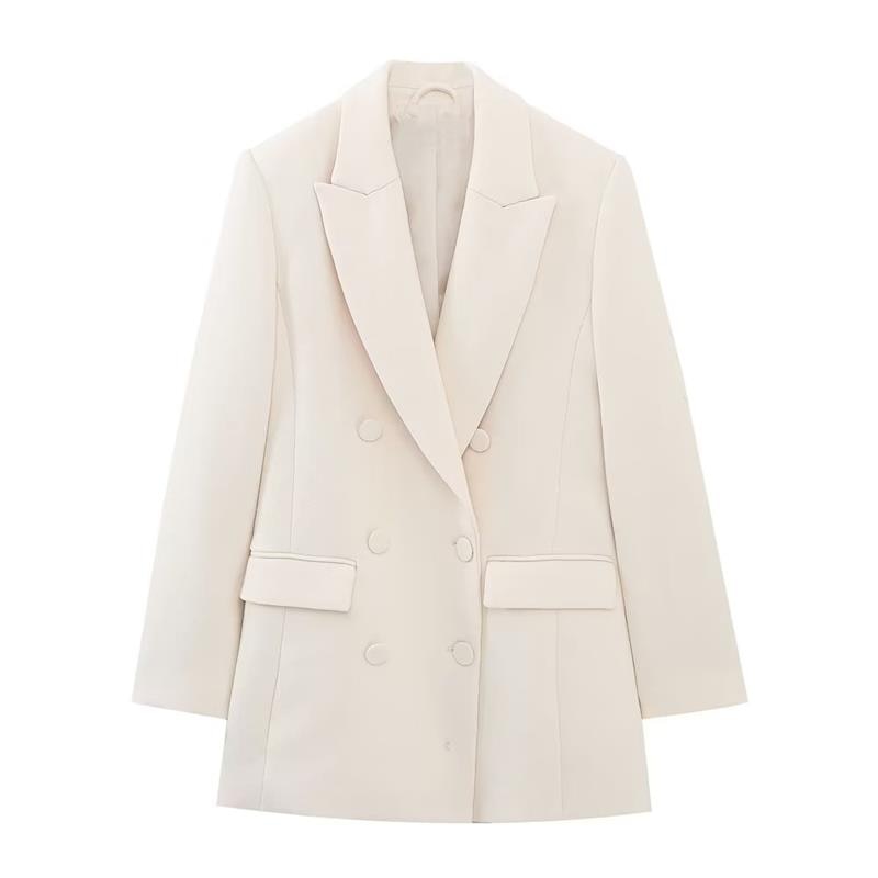 Chic Two-Piece Pants Set with Free Vest: Fashionable Blazer and Straight Leg Pants - Perfect for Leisure, Party, Youthful Style