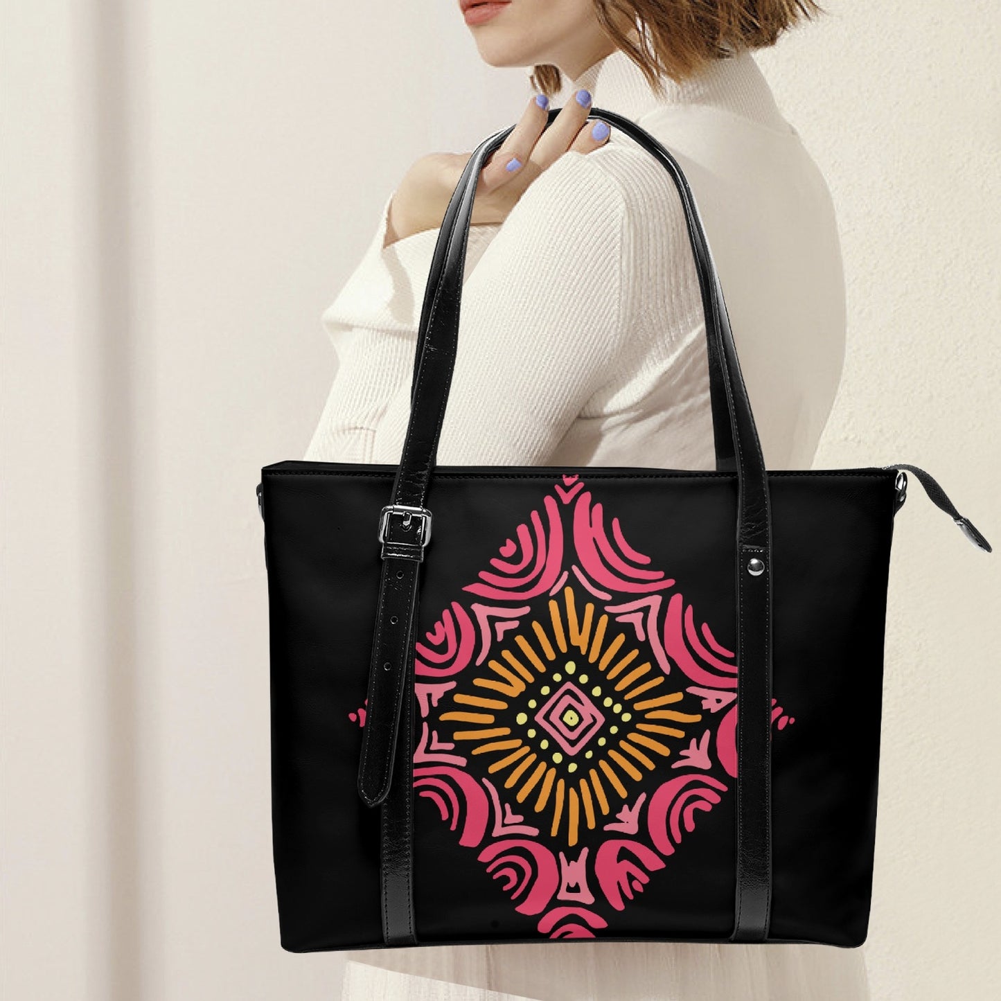 723. Stripe-around Tote Bag nanabenz