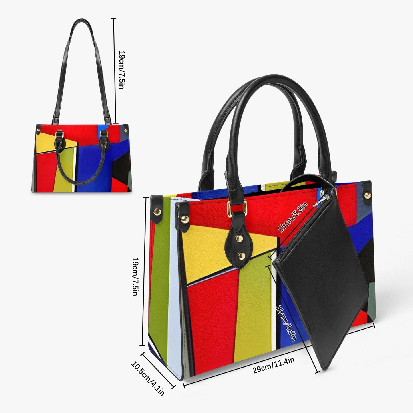 Tote Bag - Long Strap and Inner Bag : ATTITUDE