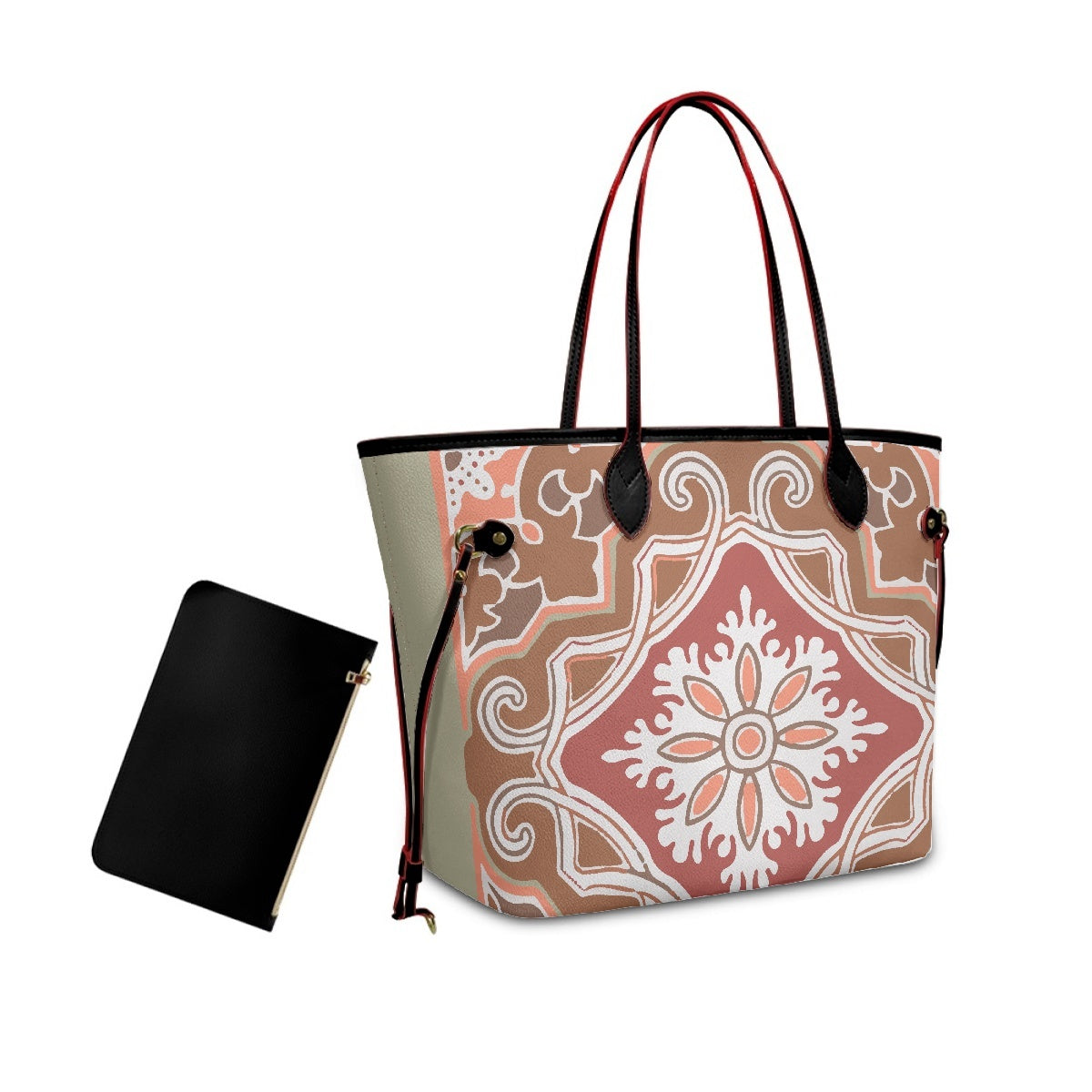 711. PU Shoulder Bag- With a small bag Audacity
