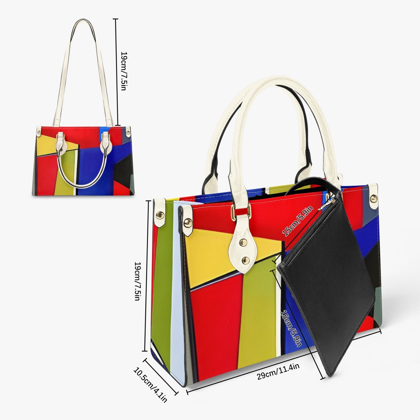 Tote Bag - Long Strap and Inner Bag : ATTITUDE