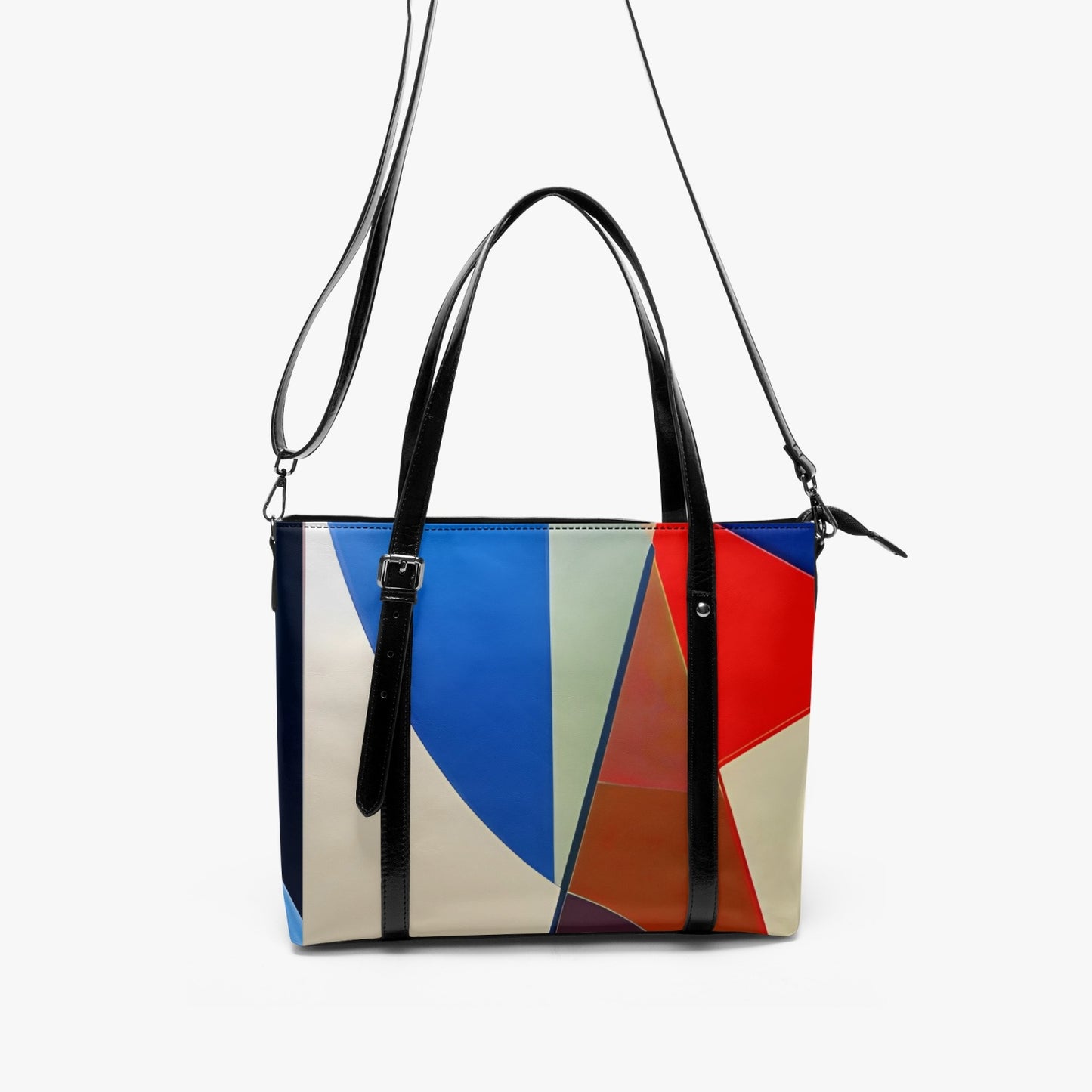 Stripe-around Tote Bag : HAPPYNESS