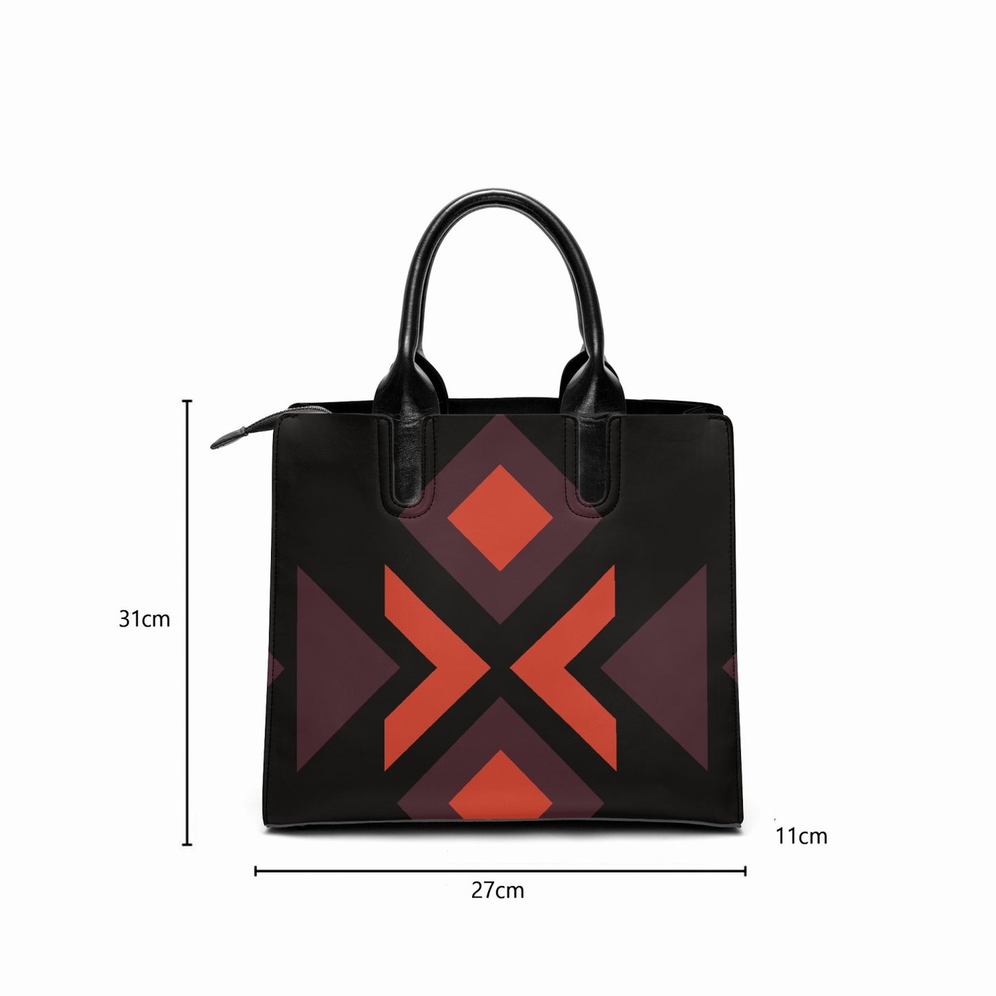 724. Concise U-shaped Handle Tote Bag