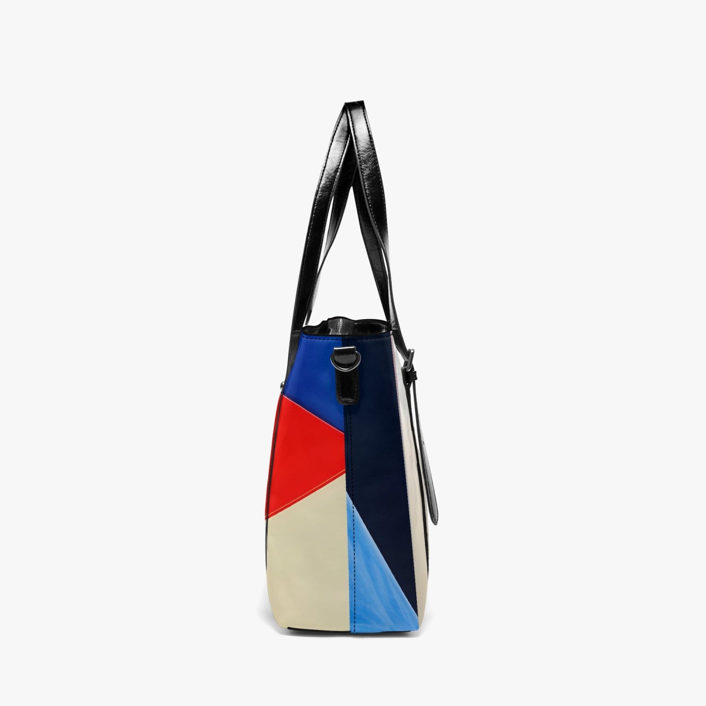 Stripe-around Tote Bag : HAPPYNESS