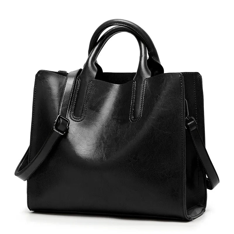 clemse 00004 Vintage Genuine Leather Bags Women Messenger Bags High Quality Oil Wax Female Leather Handbags Ladies Shoulder Bag 2019 New C836
