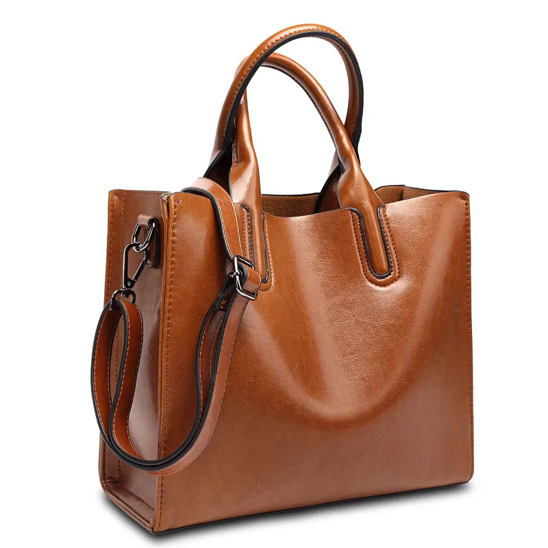 clemse 00004 Vintage Genuine Leather Bags Women Messenger Bags High Quality Oil Wax Female Leather Handbags Ladies Shoulder Bag 2019 New C836