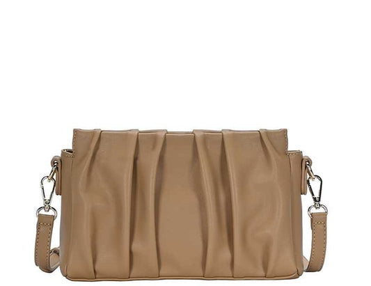 Stylish Smooth Wrinkled Crossbody Bag